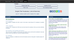 Desktop Screenshot of examword.com