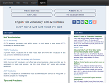 Tablet Screenshot of examword.com